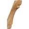 Ekena Millwork 4"W x 16"D x 28"H Olympic Rough Sawn Knee Brace, Western Red Cedar BRC04X16X28OLY00RWR - alternate 1